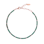 AMEN BRACCIALE TENNIS IN ARGENTO 925 ROSATO BT1RVEB17