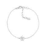 AMEN BRACCIALE IN ARGENTO 925 CON MELA E CUORI BRAPBBZ