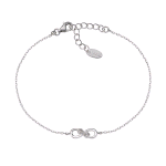 AMEN BRACCIALE IN ARGENTO 925 DOPPIO INFINITO BRININBBZ