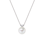 AMEN COLLANA ARGENTO 925 CON PERLA 10MM CLPBBZ10