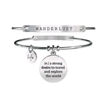 KIDULT BRACCIALI ACCIAIO FREE TIME WANDERLUST | DESIDERIO DI VIAGGIARE 731102