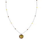 AMEN COLLANA JUNIOR CON LEONE IN ARGENTO E SMALTO JCLLIB