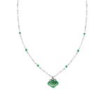 AMEN COLLANA JUNIOR CON RANA IN ARGENTO E SMALTO JCLFRB