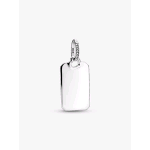 PANDORA ORIGINALS CHARM PENDENTE MEDAGLIA RETTANGOLARE DA INCIDERE 398611C00