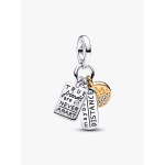 PANDORA ORIGINALS CHARM PENDENTE MESSAGGI DI AMICIZIA 763436C01