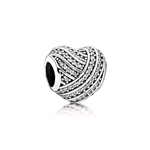 PANDORA ORIGINALS ARGENTO 925 CHARM LINEE D'AMORE 791885CZ