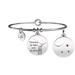 KIDULT LOVE BRACCIALI ACCIAIO LUNA/FELICITÀ 231657