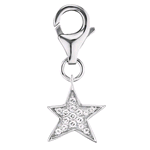 ENGELSRUFER CHARM STAR ARGENTO 925 ZIRCONI ERC LILSTAR-ZI