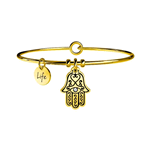 KIDULT BRACCIALI ACCIAIO GOLD SPIRITUALITY MANO DI FATIMA/PROTEZIONE 231548