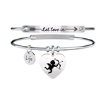 KIDULT LOVE BRACCIALI ACCIAIO CUORE | CUPIDO 731274