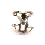 TROLLBEADS ORIGINAL BEADS IN ARGENTO LETTERA Y TAGBE-10084