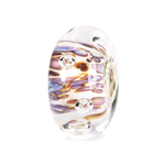 TROLLBEADS ORIGINAL BEADS VETRO CRESTA DI BOLLE VIOLA  TGLBE-10170